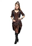 Wilbers NEU Damen-Kostüm Steampunk Kleid, Gr. 40