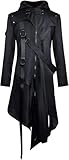 Feynman Herren Vintage Frack Steampunk Gothic Viktorianischen...