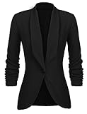 Unibelle Damen Blazer Cardigan Dünn 3/4 Längere Elegant Leicht...