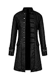Yming Herrenmode Moda Einfarbig Pirat Menswear Festival Retro...