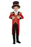 Smiffys 51021S kostüm, Boys, Rot, S - Age 4-6 Jahre