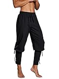 Runcati Herren Piratenhose Mittelalter Hose Cosplay Kostüm...