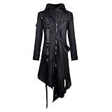 Feynman Herren Vintage Frack Steampunk Gothic Viktorianischen...