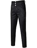 VATPAVE Herren Gothic Hose Cosplay Kostüm Hosen Steampunk...