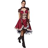 dressforfun 900483 - Damenkostüm Steampunk Edelfrau,...