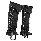 Perfeclan Mittelalter Stiefelstulpen, Pirate, Steampunk,...