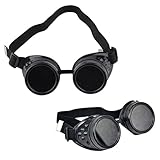 OFKPO Steampunk Sonnenbrillen,Vintage Goggles Brille...