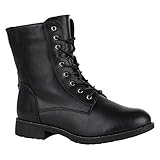 Bequeme Damen Schnürstiefeletten Gefütterte Stiefeletten...