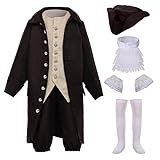 BPURB Kinder Jungen Steampunk Viktorianischer Aristokrat Kostüme...