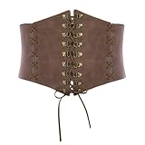 Damen Wikinger Kostüm Renaissance mit Kippschalter...