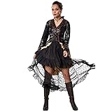 dressforfun 900489 - Damenkostüm Steampunk Rebellin,...