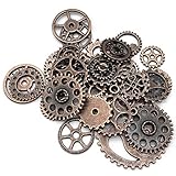 Zeayebsr 40g Steampunk Zahnräder Vintage Steampunk Zahnräder...